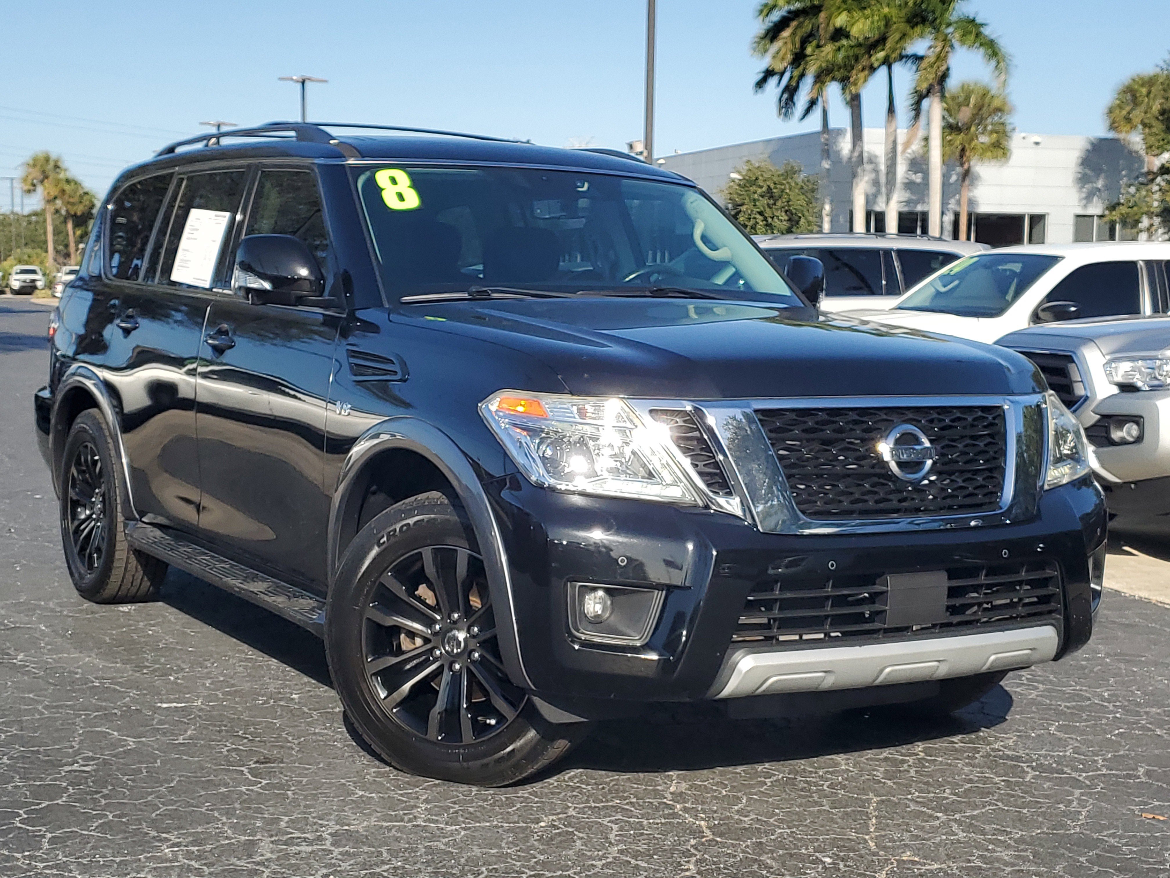 Used 2018 Nissan Armada Platinum w/ Captain Seat Package image 1