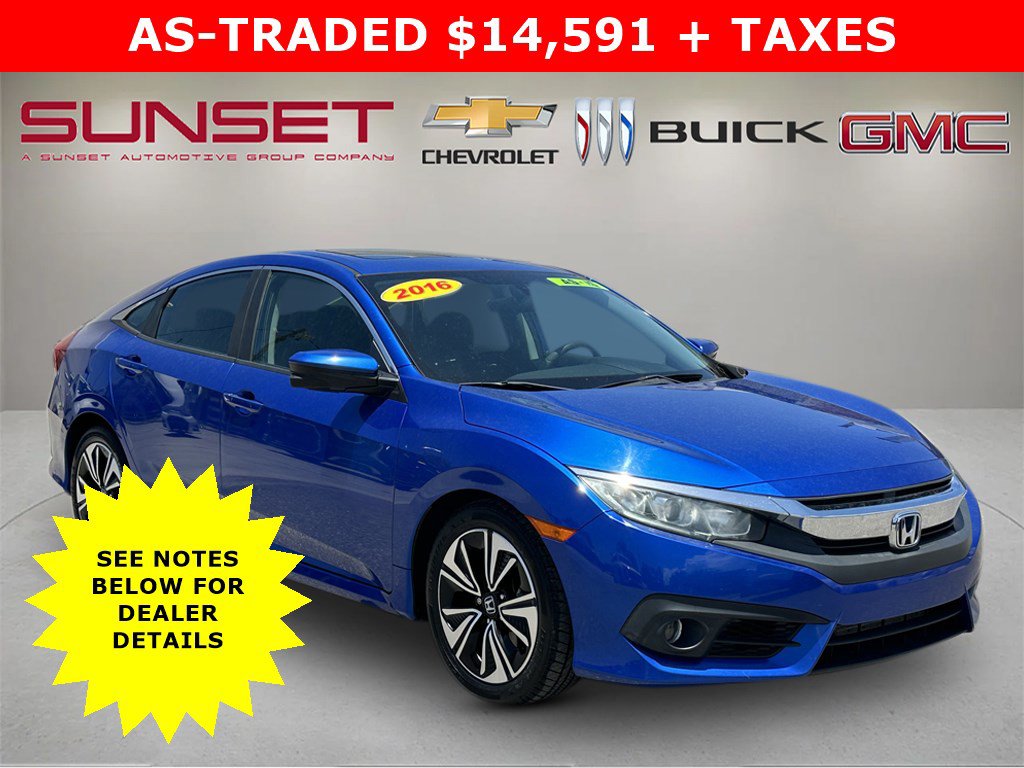 Used 2016 Honda Civic EX-T image 1