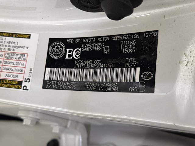 Used 2021 Lexus UX 250h w/ Premium Package AWD/4WD image 11