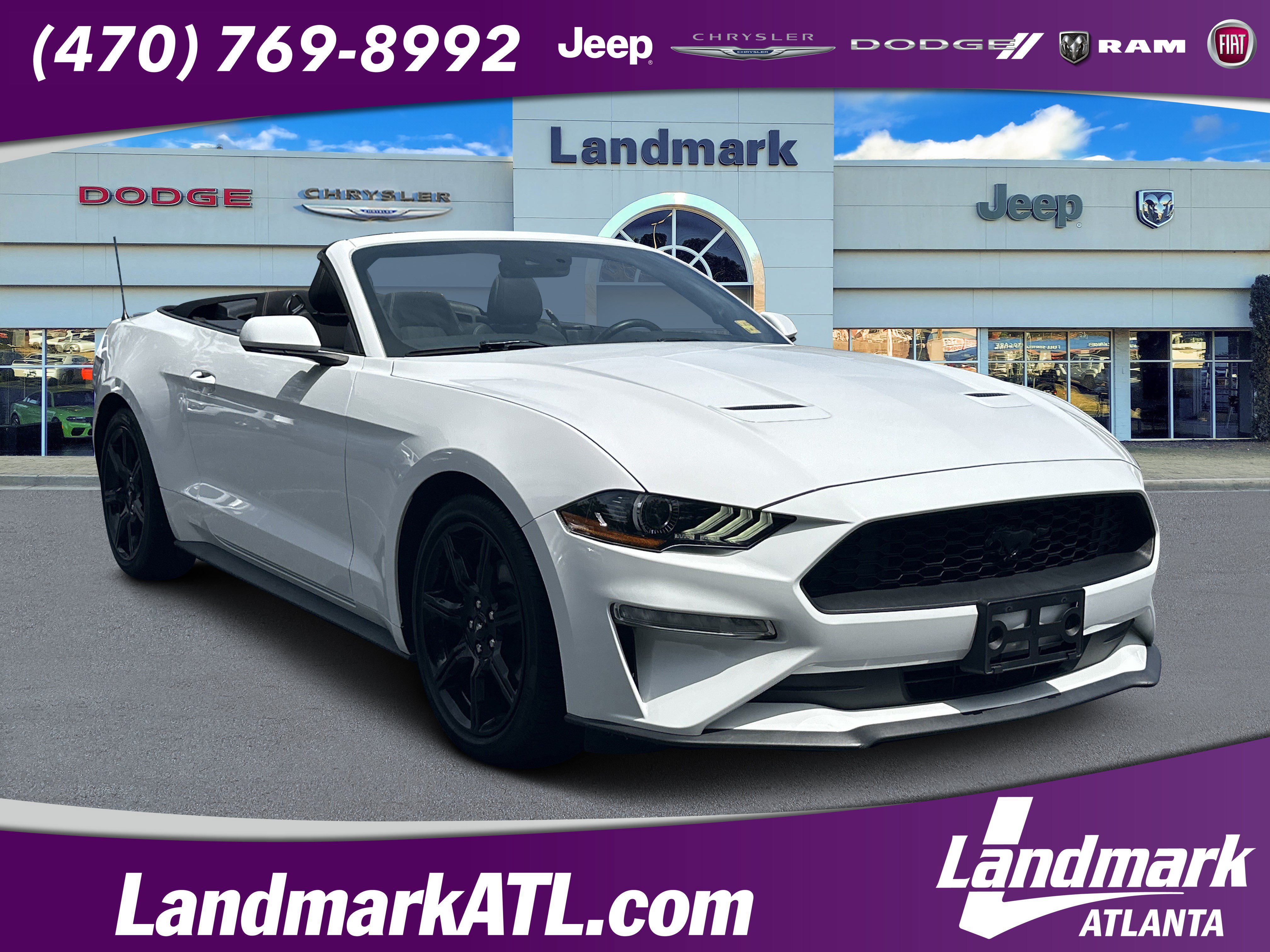 Used 2019 Ford Mustang Convertible w/ Equipment Group 101A RWD video 1