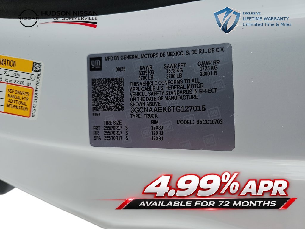 Used 2026 Chevrolet Silverado 1500 W/T w/ WT Value Package RWD image 32