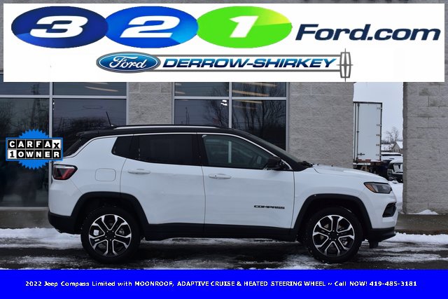 Used 2022 Jeep Compass Limited w/ Sun and Sound Group image 3