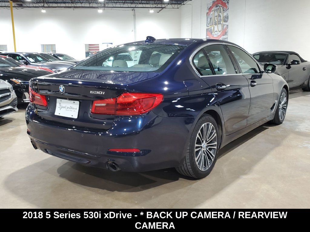 Used 2018 BMW 530i xDrive AWD/4WD image 9
