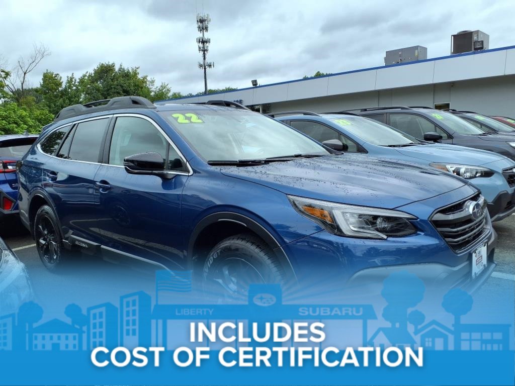 Certified 2022 Subaru Outback Onyx Edition XT