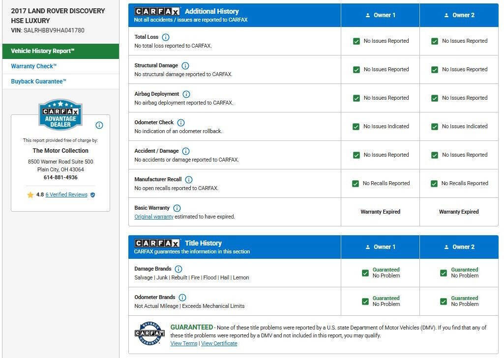 Used 2017 Land Rover Discovery HSE Luxury image 15