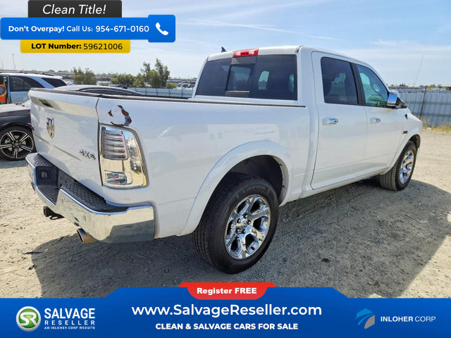 Used 2018 RAM 1500 Laramie w/ Convenience Group AWD/4WD image 4