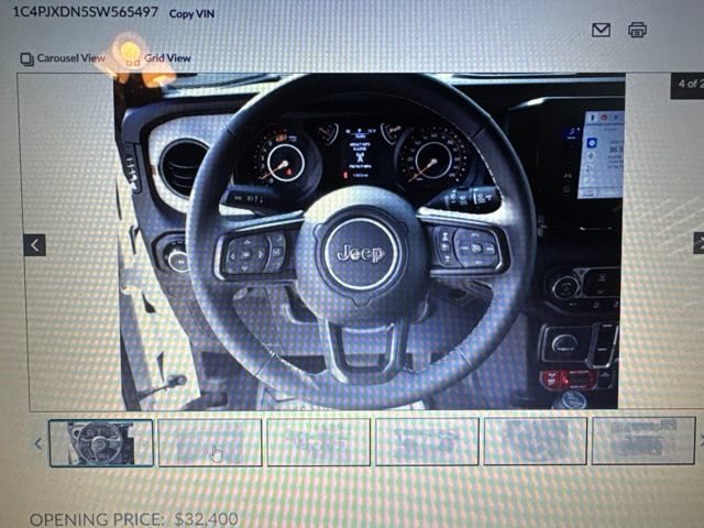 Used 2025 Jeep Wrangler Unlimited Sport AWD/4WD image 4