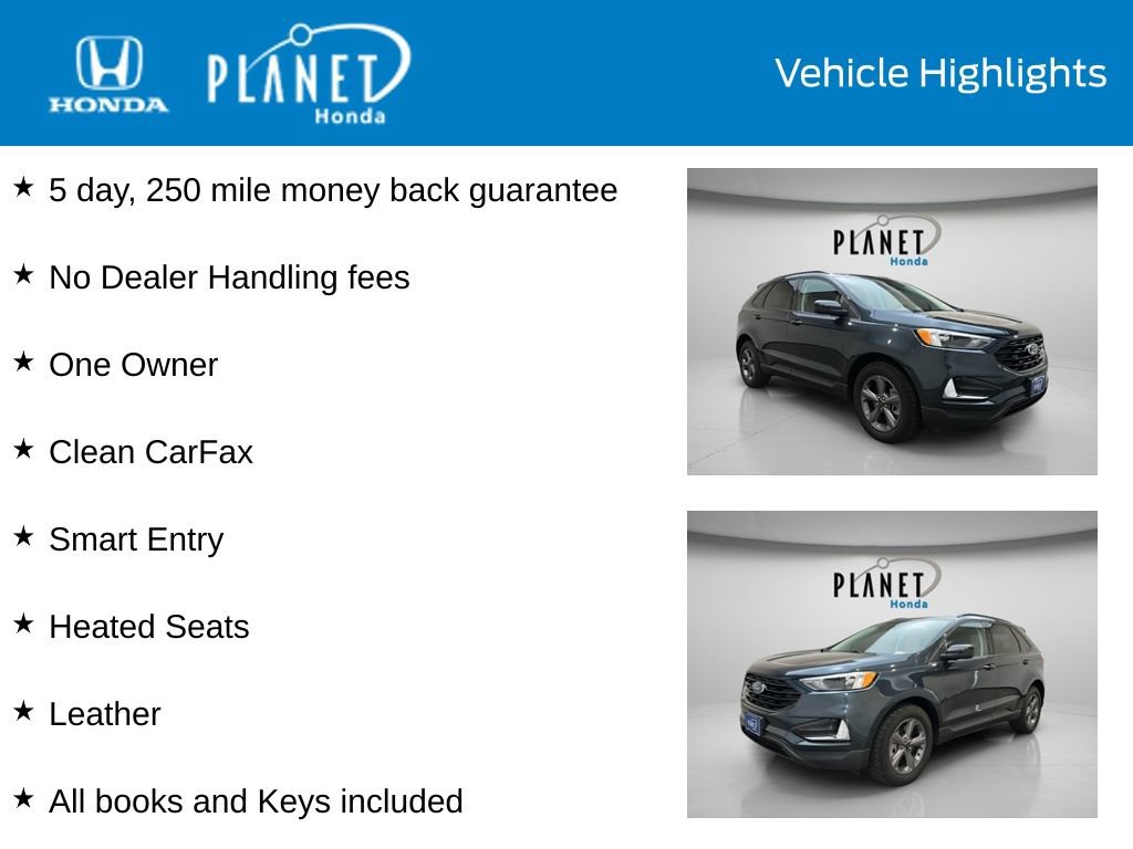 Used 2023 Ford Edge SEL w/ Sport Appearance Package AWD/4WD image 4