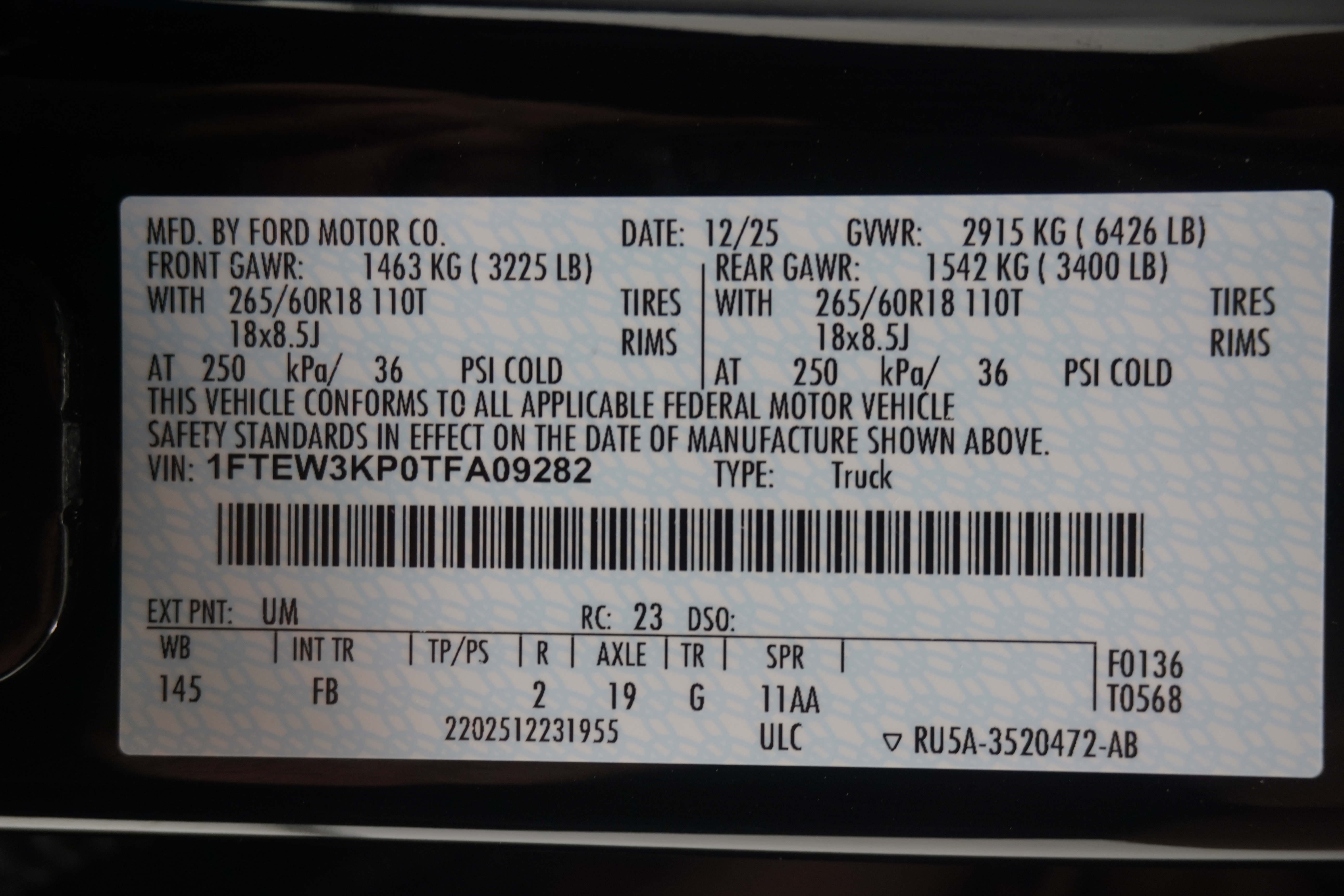 Used 2026 Ford F150 XLT w/ Equipment Group 302A MID RWD image 31