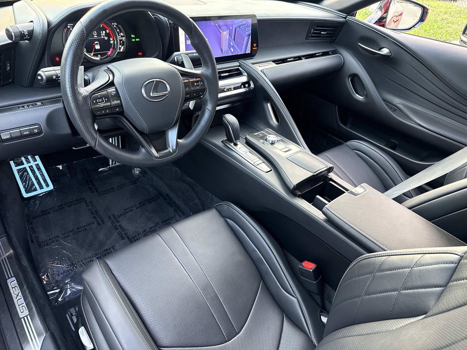 Used 2024 Lexus LC 500 Convertible w/ Touring Package RWD image 10