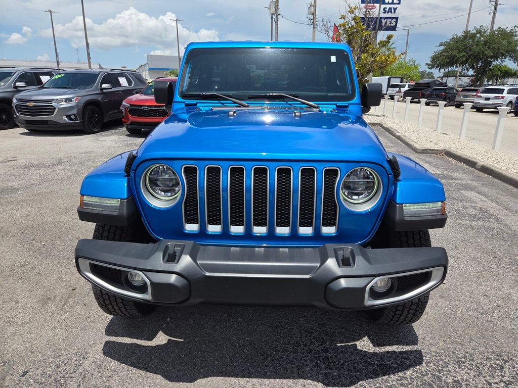 Used 2022 Jeep Wrangler Unlimited Sahara w/ LED Lighting Group AWD/4WD image 19