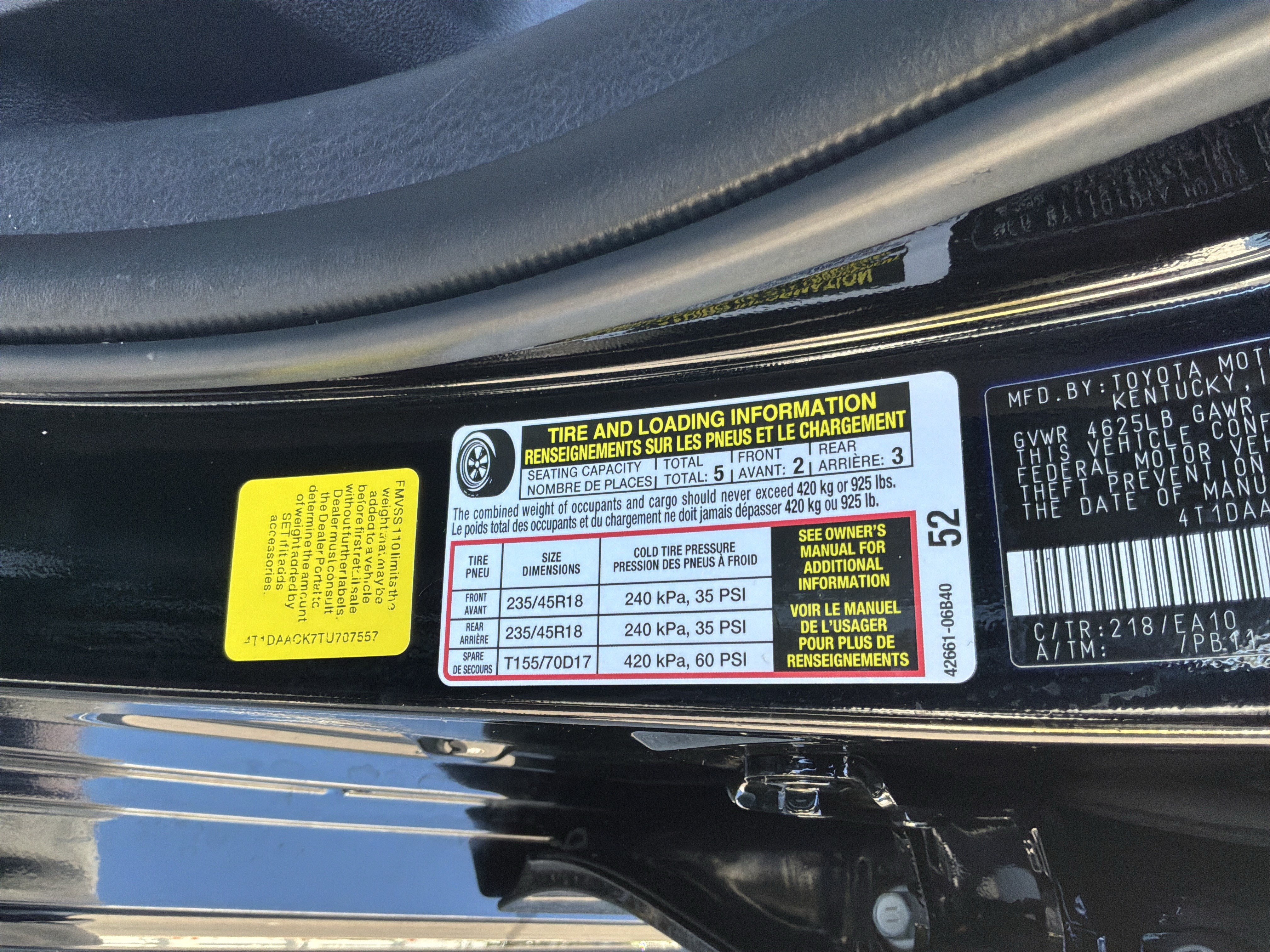 Used 2026 Toyota Camry SE FWD image 34
