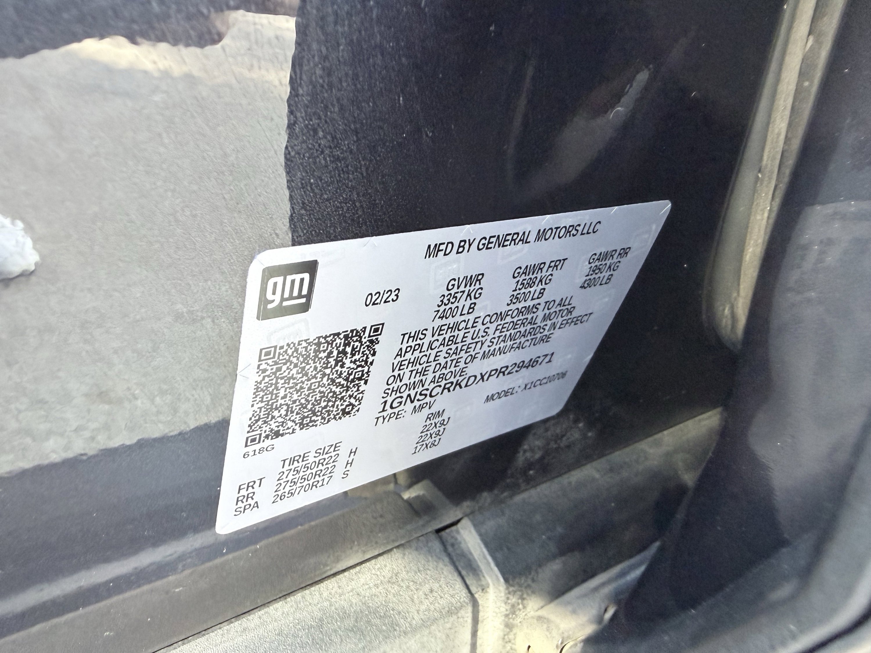 Used 2023 Chevrolet Tahoe RST w/ Luxury Package RWD image 30