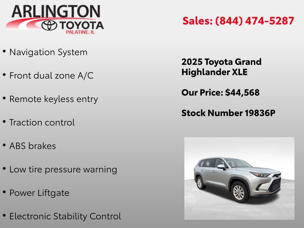 Used 2025 Toyota Grand Highlander AWD image 7