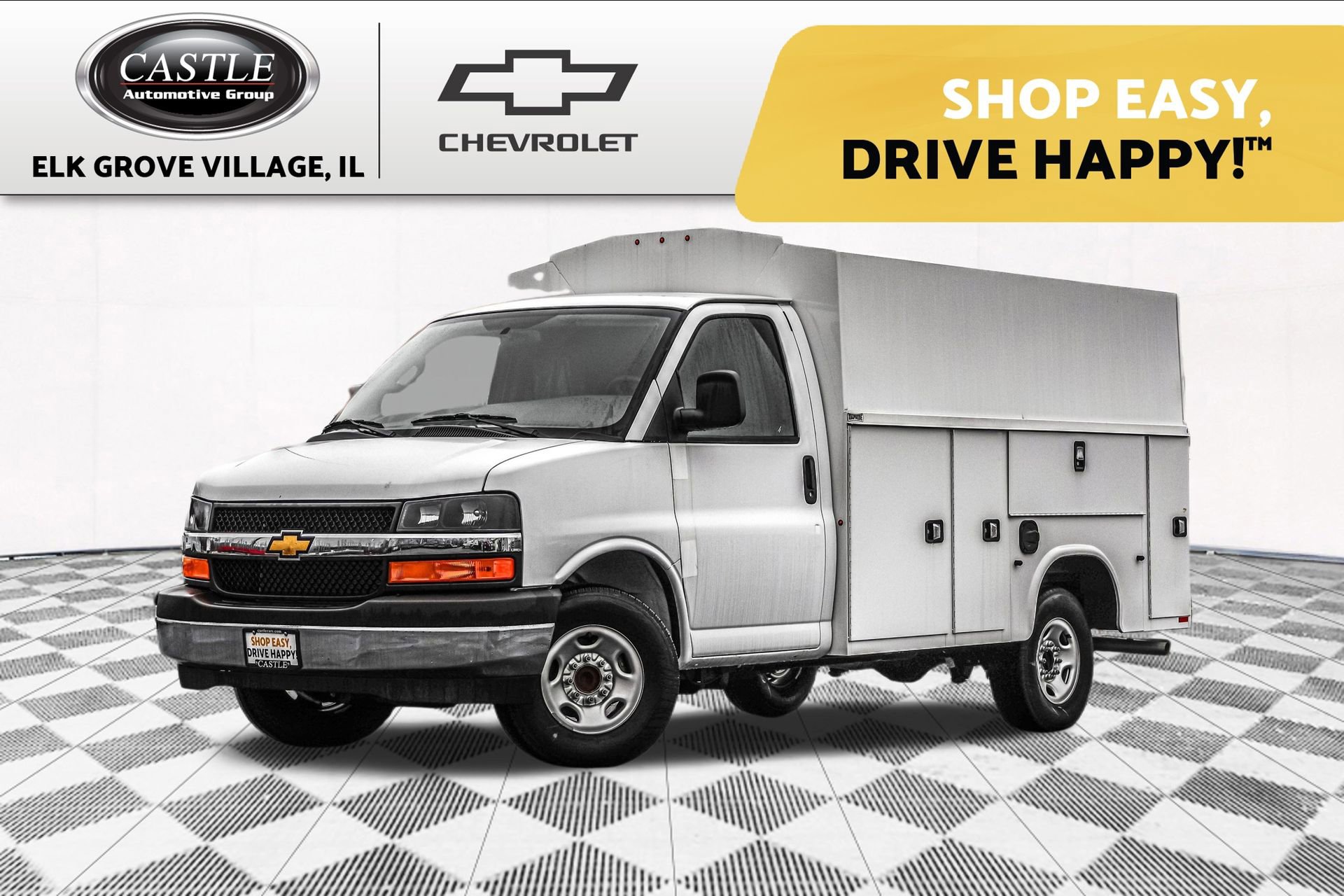 New 2025 Chevrolet Express 3500 w/ Power Convenience Package RWD image 1