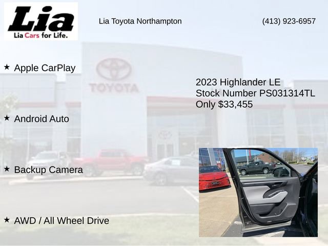 Used 2023 Toyota Highlander LE image 7