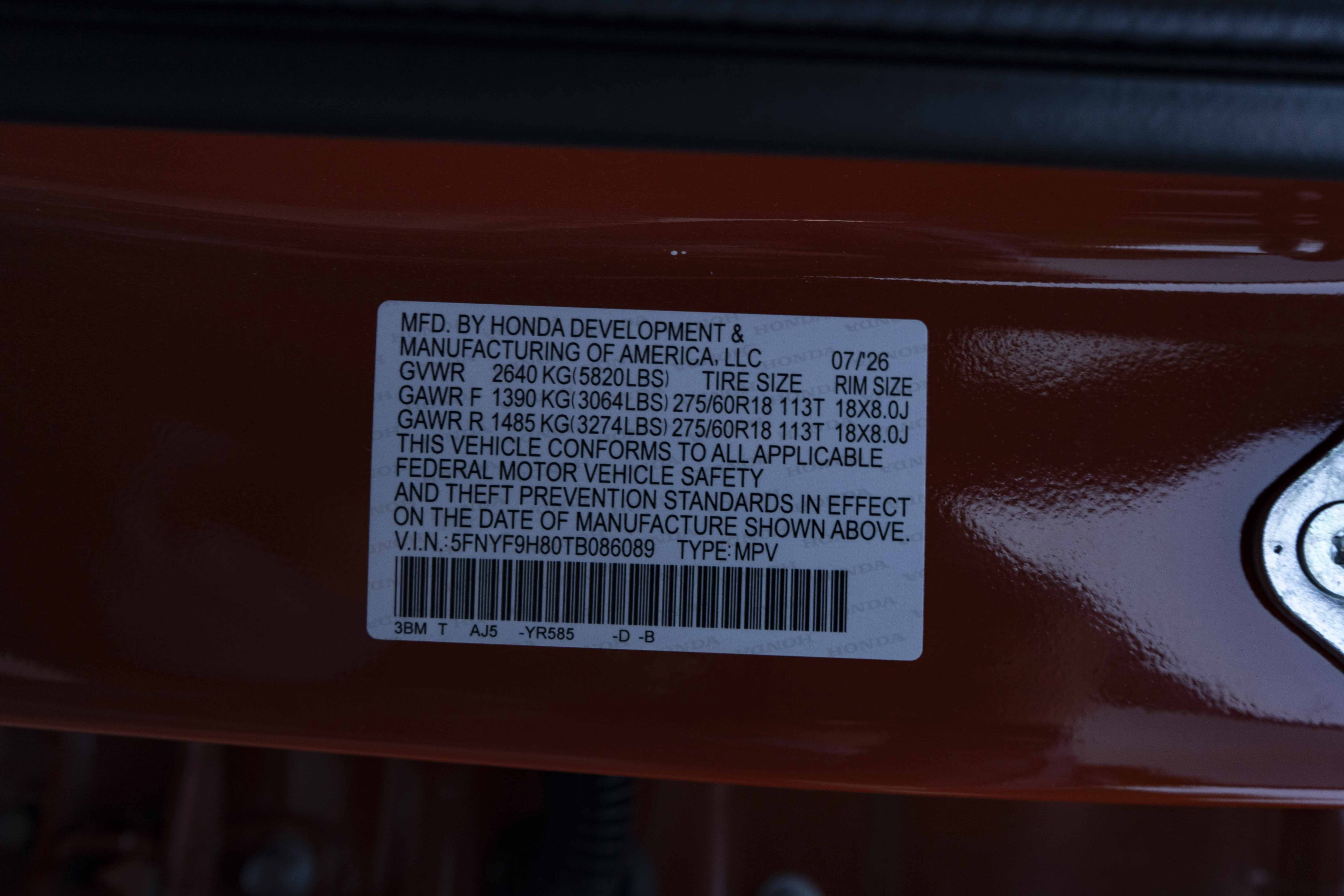 Certified 2026 Honda Passport TrailSport Elite image 47