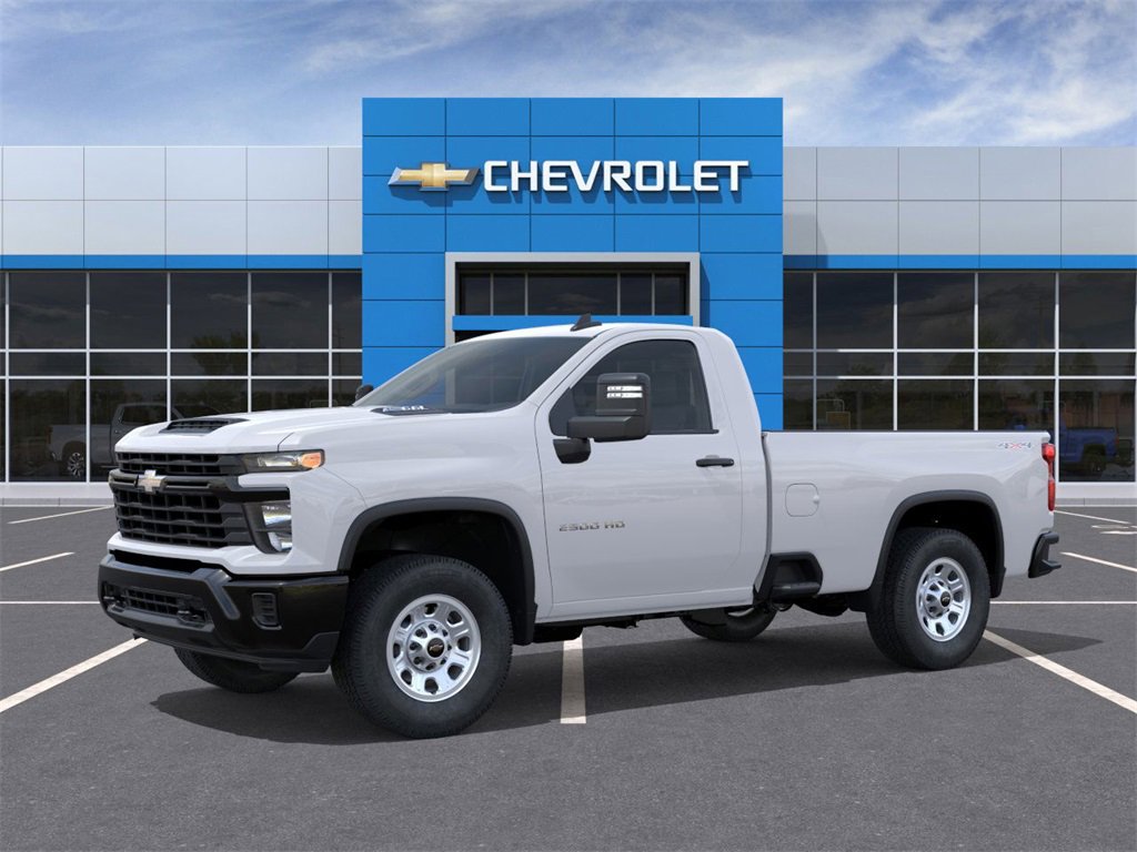 New 2026 Chevrolet Silverado 2500 W/T w/ Snow Plow Prep/Camper Package image 2