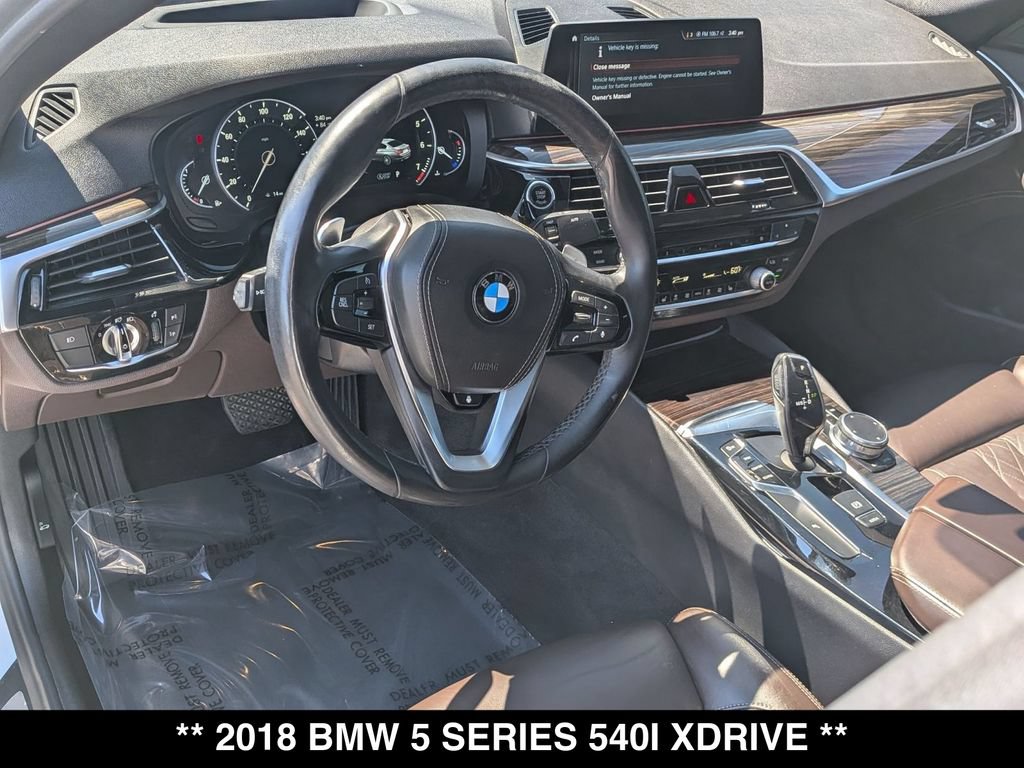 Used 2018 BMW 540i xDrive w/ Premium Package AWD/4WD image 2
