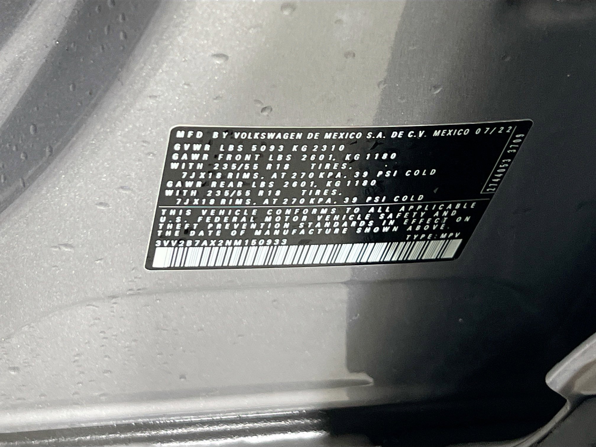 Used 2022 Volkswagen Tiguan SE image 30