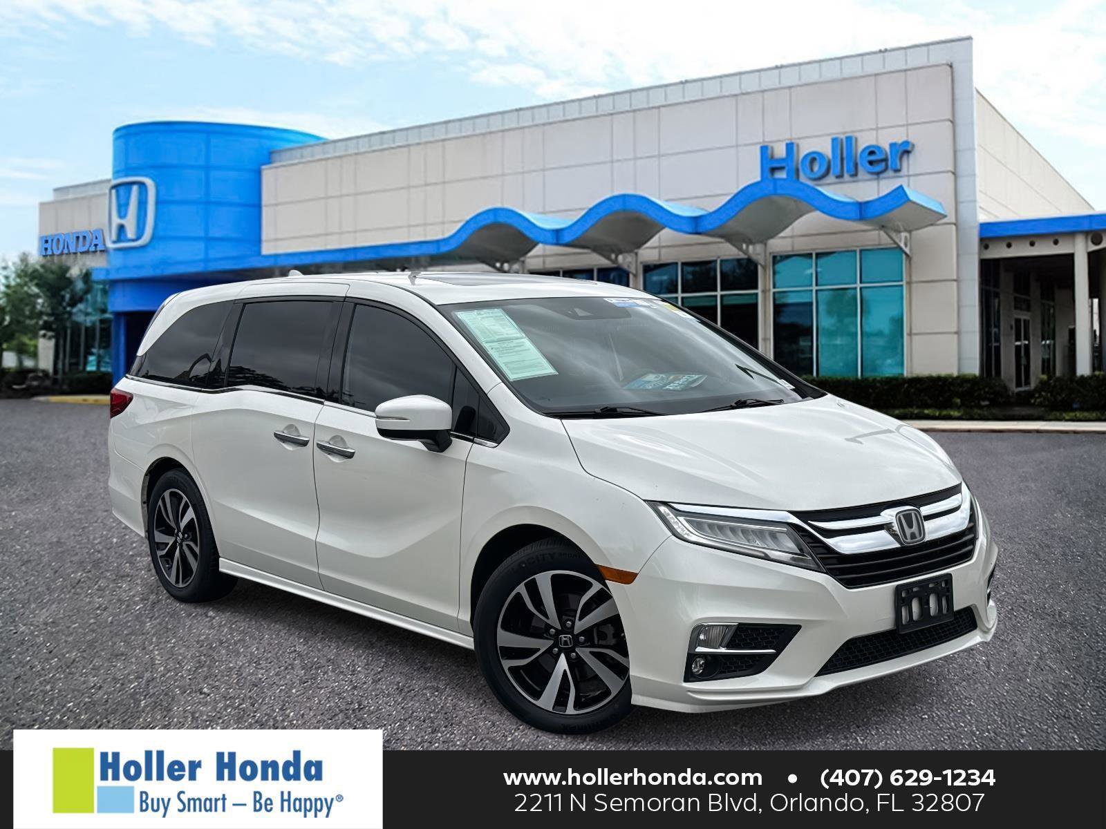 Certified 2019 Honda Odyssey Elite