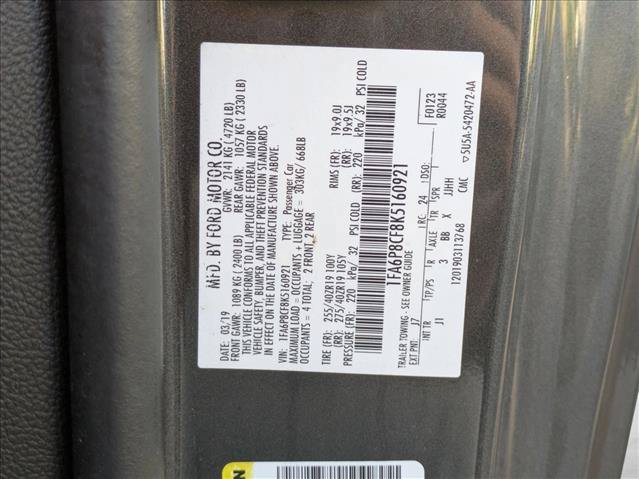 Used 2019 Ford Mustang GT Premium w/ GT Performance Package RWD image 16