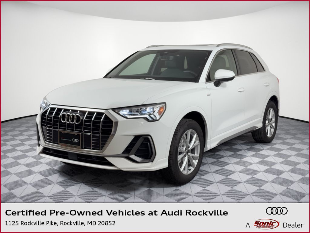 Certified 2025 Audi Q3 2.0T Premium Plus w/ Premium Plus Package