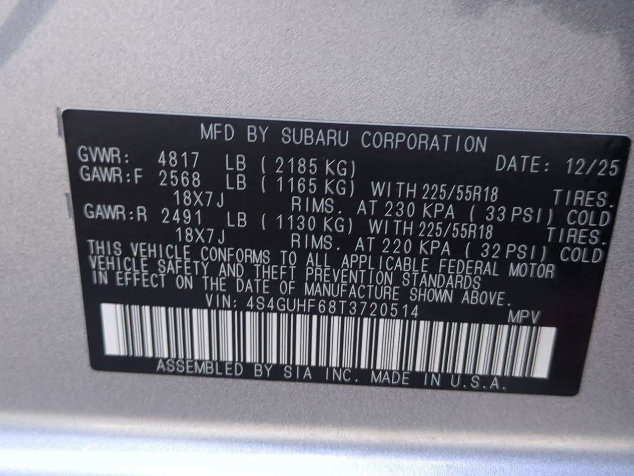 Certified 2026 Subaru Crosstrek 2.5i Sport AWD/4WD image 33