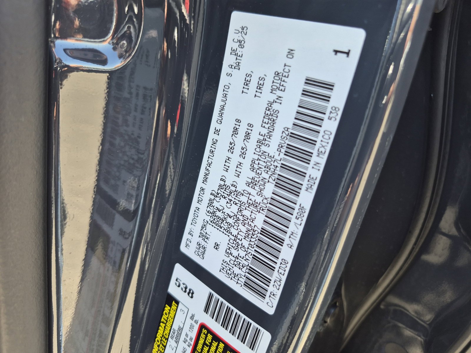 Certified 2025 Toyota Tacoma TRD Pro AWD/4WD image 28