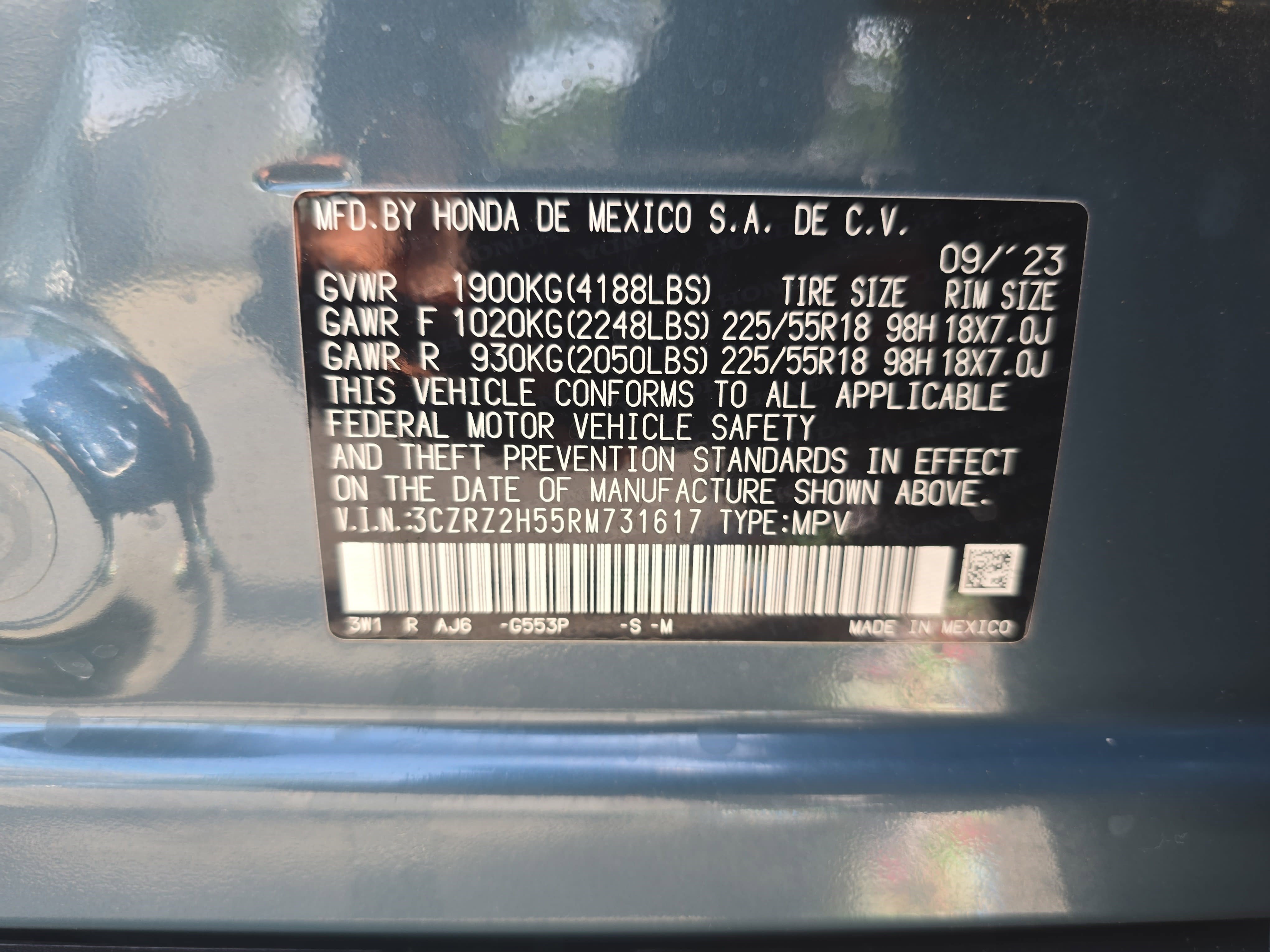 Used 2024 Honda HR-V Sport image 36