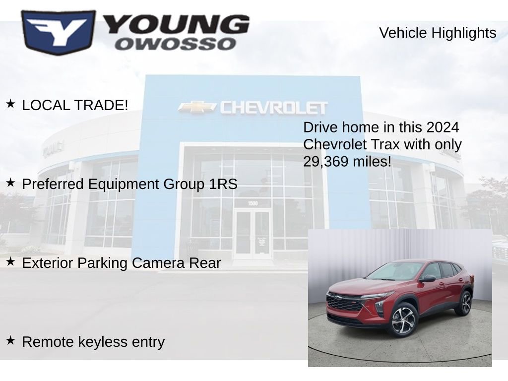 Used 2024 Chevrolet Trax RS w/ Driver Confidence Package FWD image 7