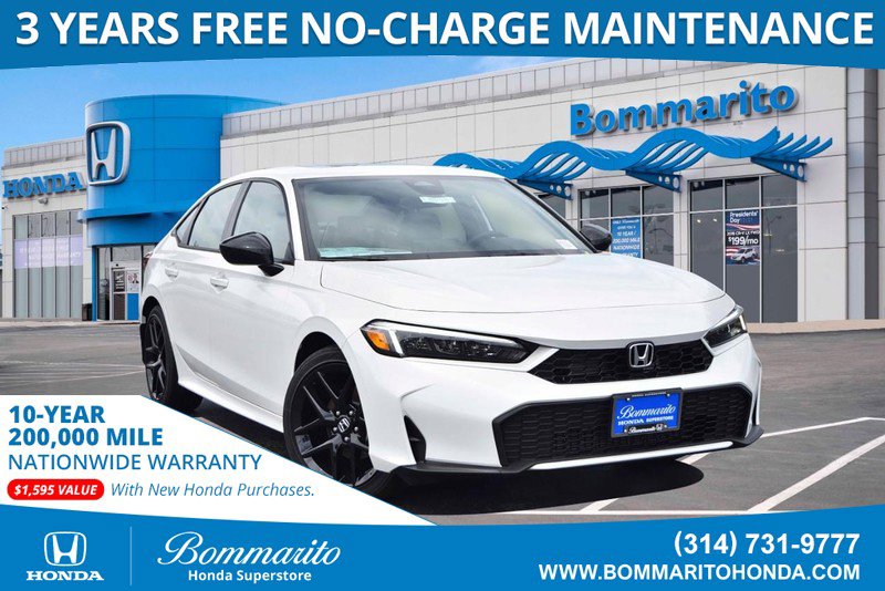 New 2025 Honda Civic FWD Hybrid Sedan