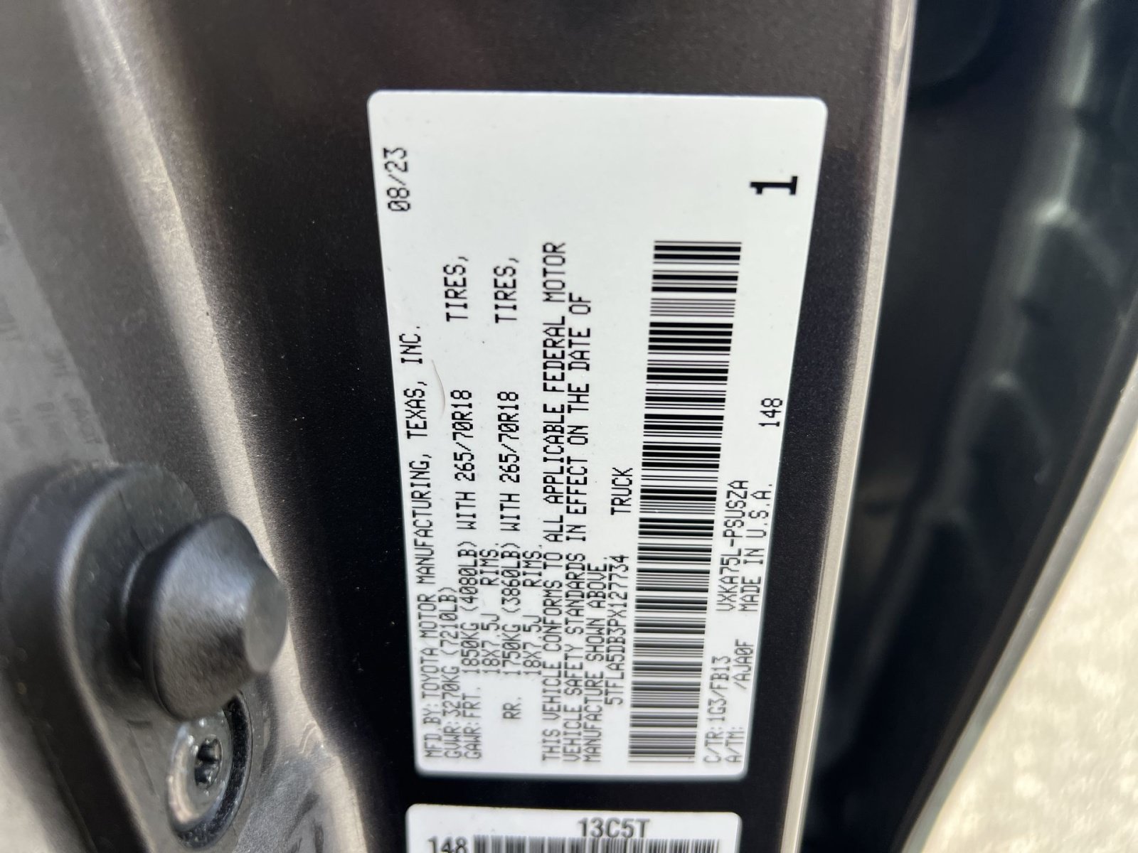 Used 2023 Toyota Tundra SR5 w/ SR5 Convenience Package AWD/4WD image 26