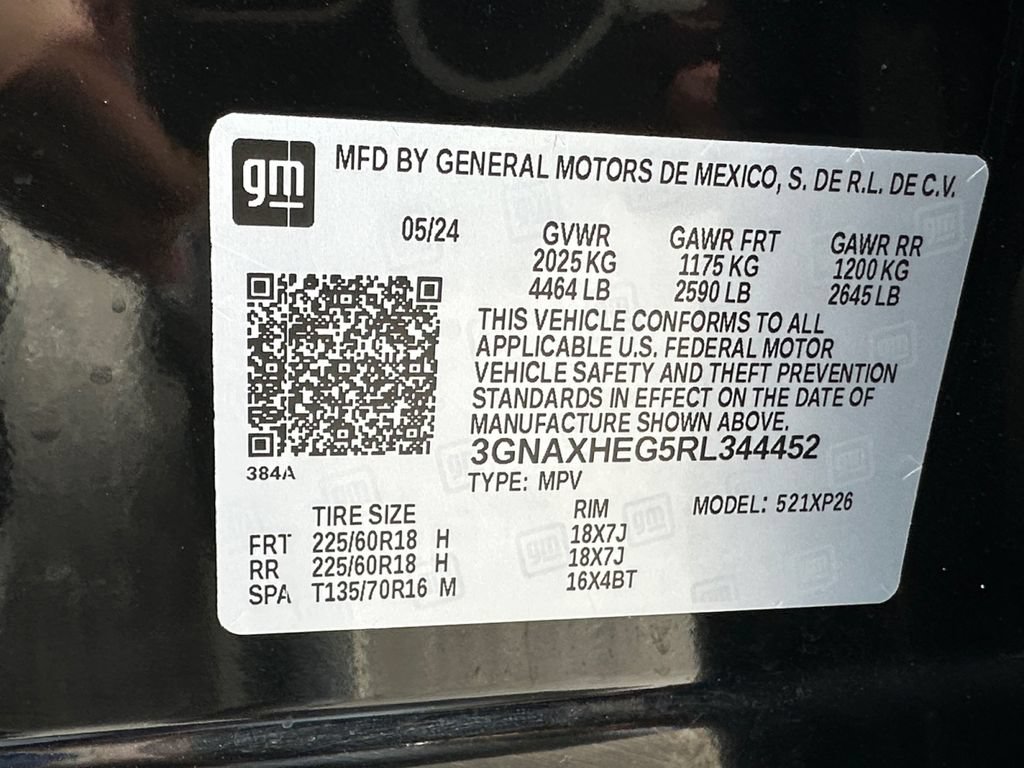 Used 2024 Chevrolet Equinox LS w/ Midnight Edition FWD image 16