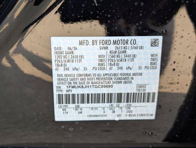 New 2026 Ford Explorer Tremor w/ Tremor Convenience Package AWD/4WD image 54