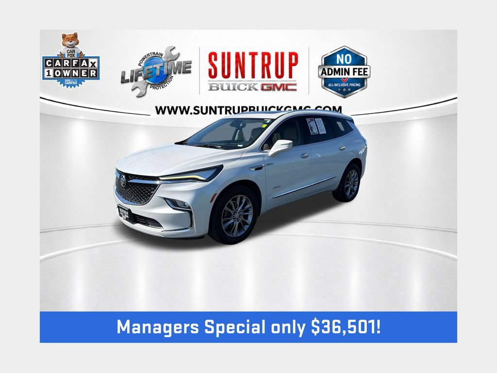Used 2023 Buick Enclave Avenir w/ Trailering Package, 5000 lbs. AWD/4WD 360° Tour