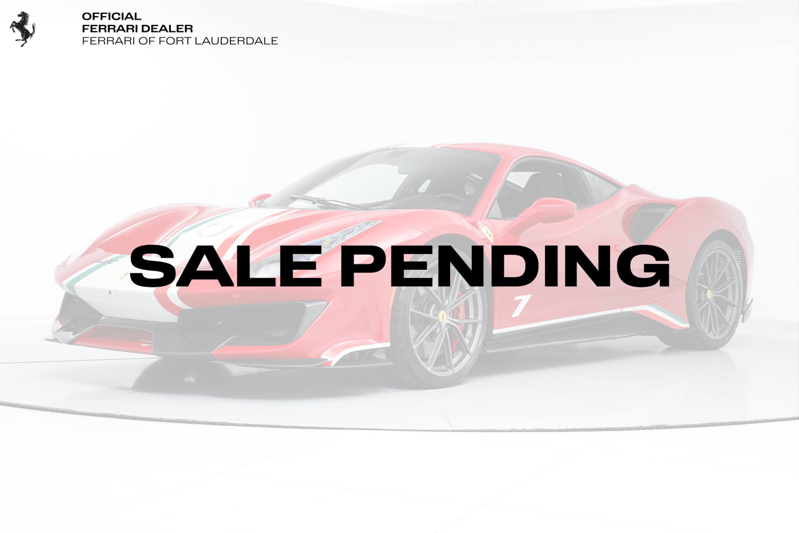 Certified 2020 Ferrari 488 Pista Coupe
