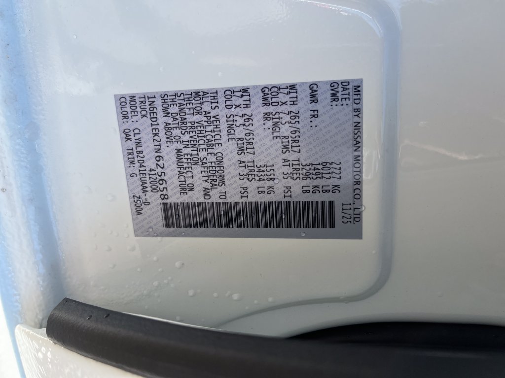 New 2026 Nissan Frontier SV w/ All-Weather Content Package AWD/4WD image 27