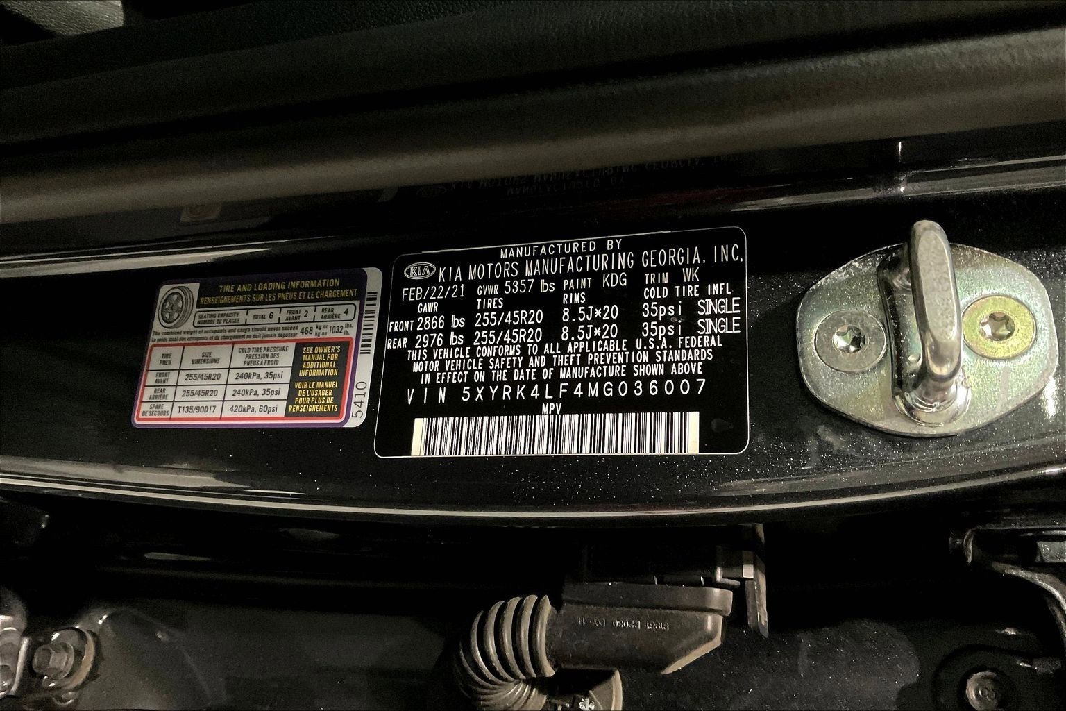 Used 2021 Kia Sorento SX FWD image 19