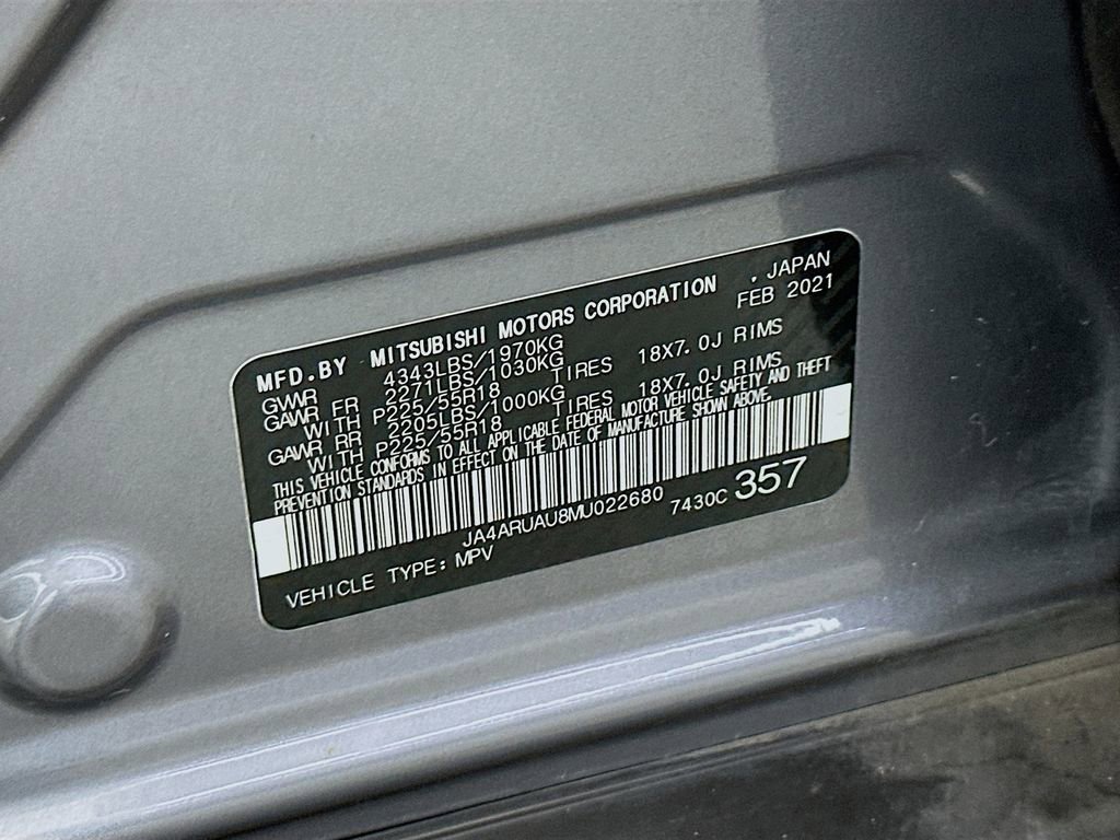 Used 2021 Mitsubishi Outlander Sport SE AWD/4WD image 31