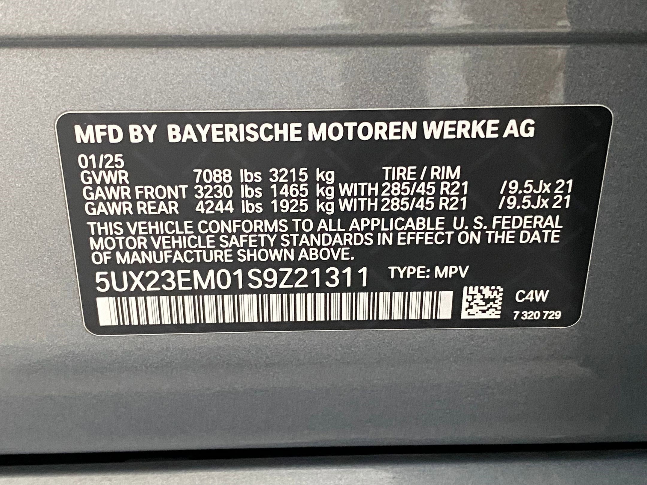 Certified 2025 BMW X7 xDrive40i image 20