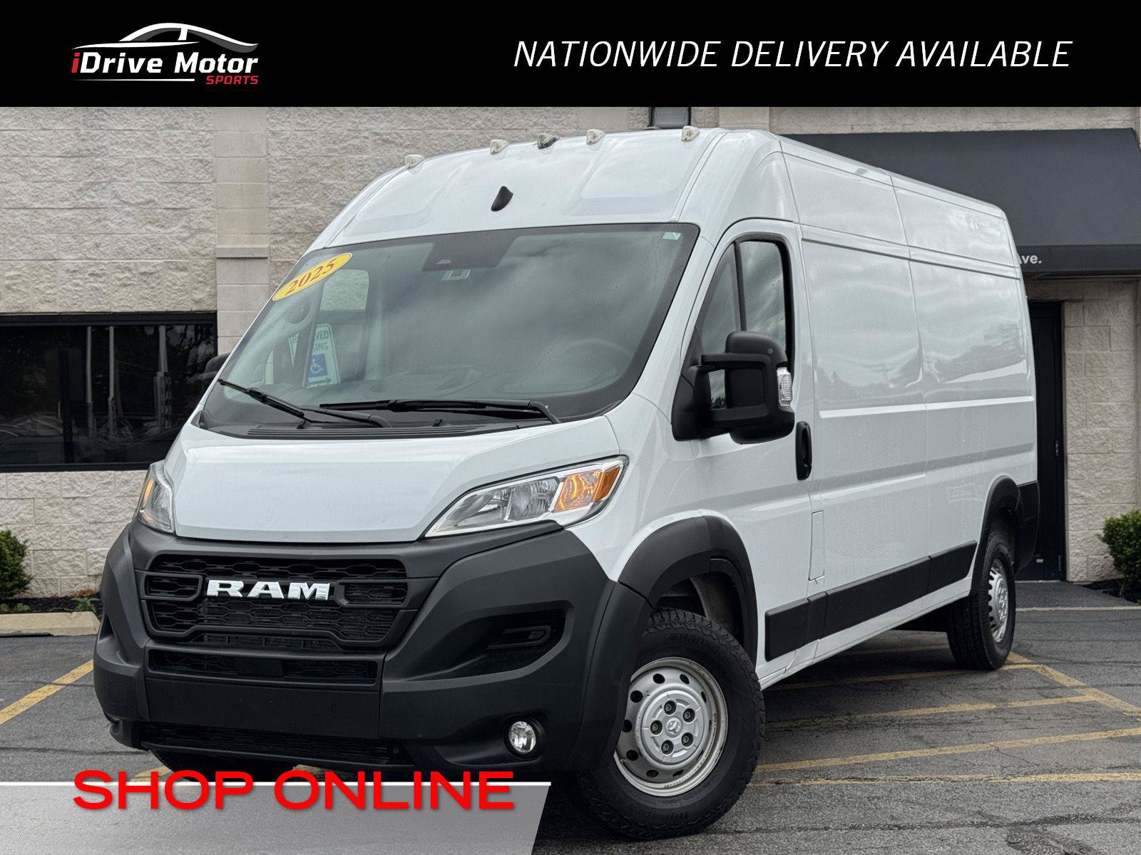 Used 2025 RAM ProMaster 2500 w/ Convenience Group FWD image 1