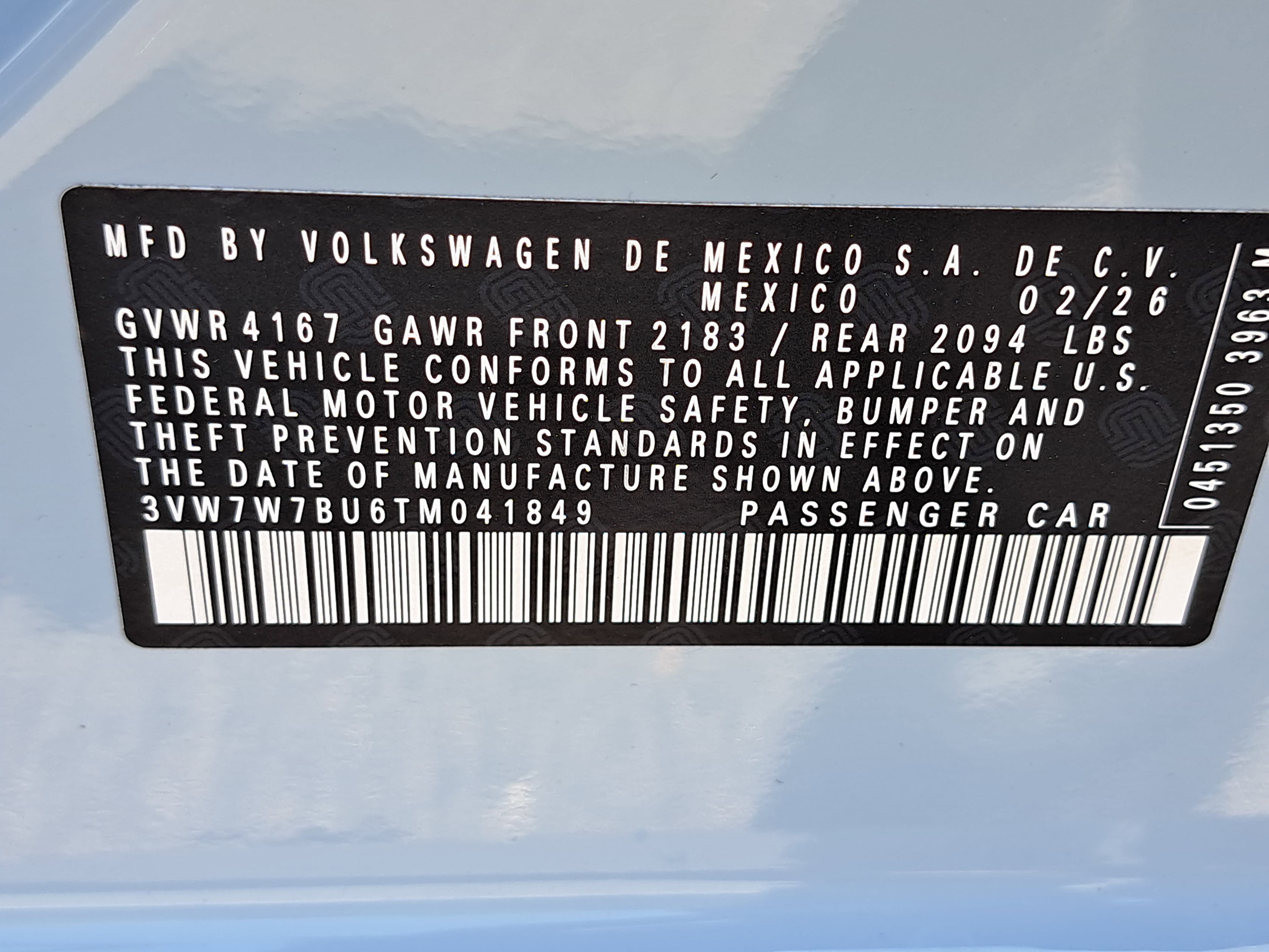 New 2026 Volkswagen Jetta SE FWD image 33