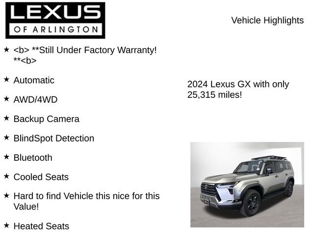Certified 2024 Lexus GX 550 AWD/4WD image 8