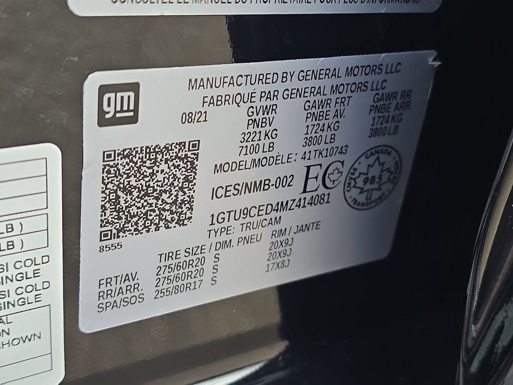 Certified 2021 GMC Sierra 1500 Elevation w/ X31 Off-Road Package image 40