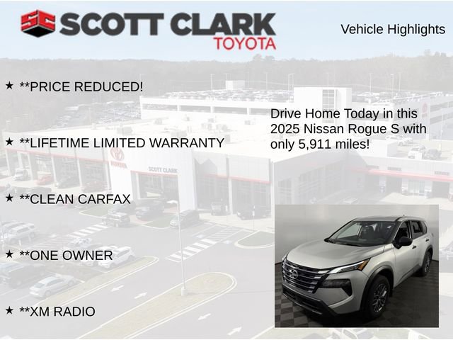 Used 2025 Nissan Rogue S FWD image 12