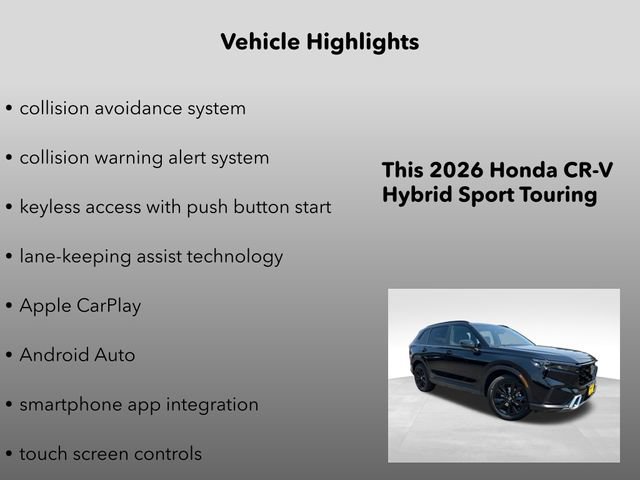 New 2026 Honda CR-V Sport Touring image 10