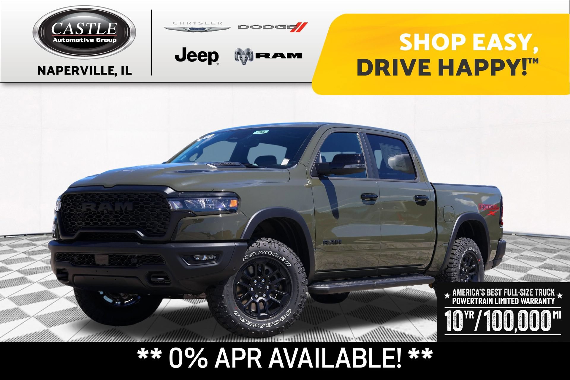 New 2026 RAM 1500 Rebel w/ Rebel Level 2 Equipment Group