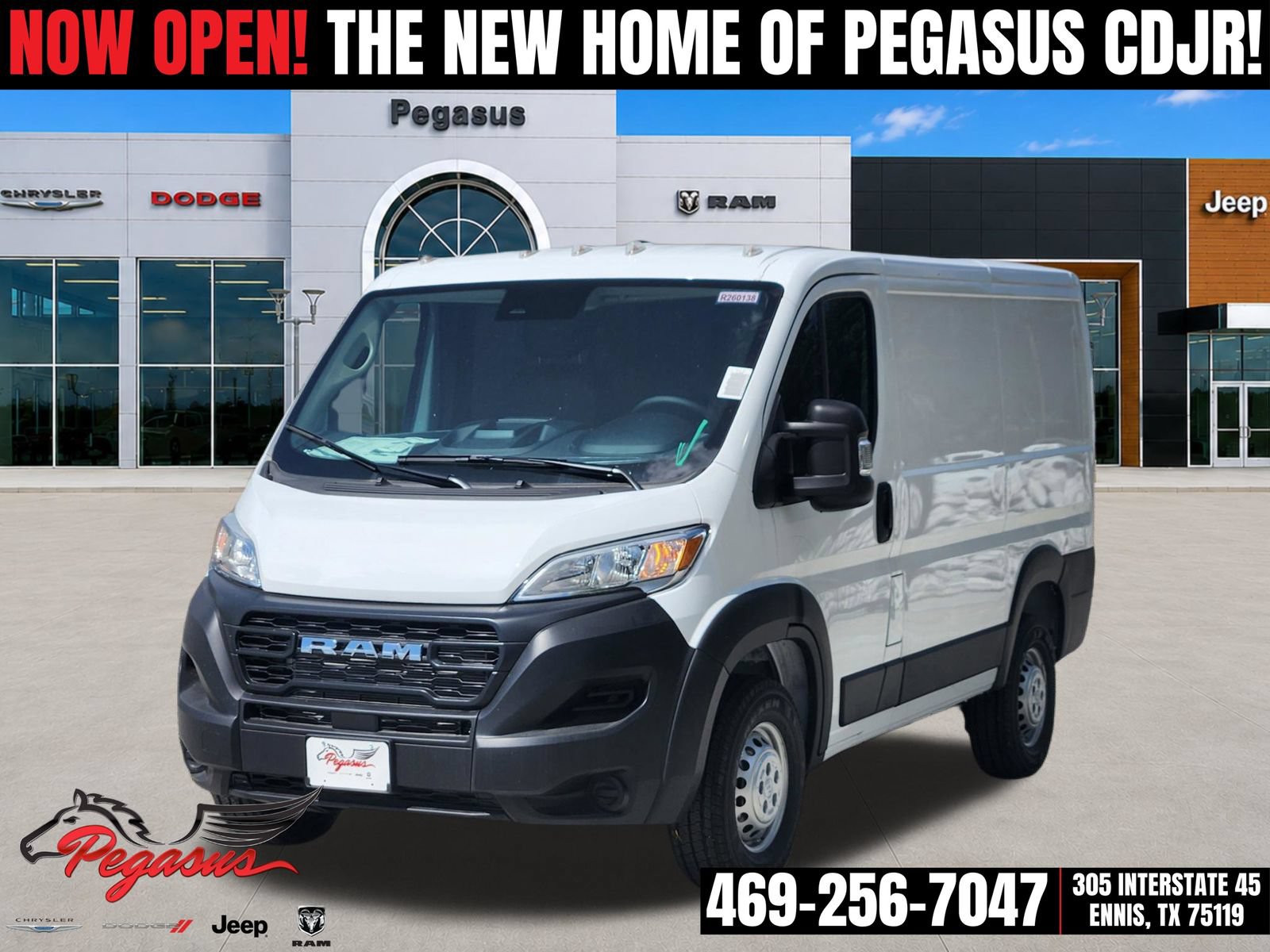 New 2026 RAM ProMaster 1500 w/ Power Group FWD image 2