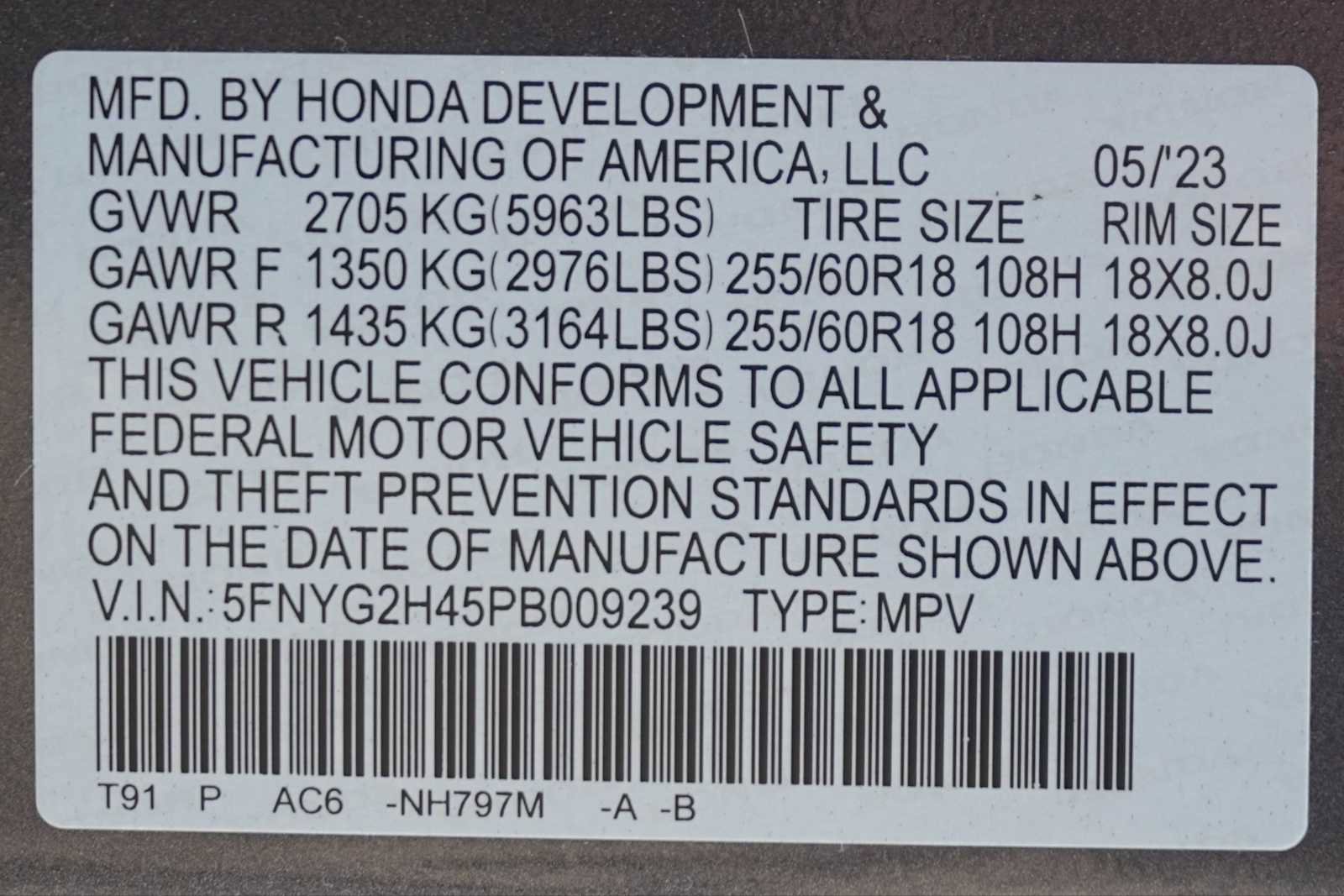 Certified 2023 Honda Pilot EX-L image 30